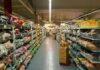 pile of grocery items