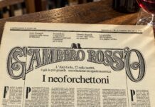 Gambero Rosso, quarant’anni di gusto: a Roma una grande festa tra calici, chef e nuove sfide Gambero-Rosso-1986-sul-tavolo_edited-1